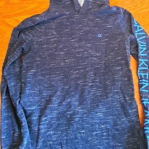 Boys Long Sleeve Shirt by Calvin Klein Size  M